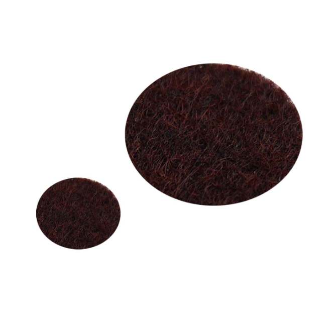 ASSORTED FELT PADS BROWN