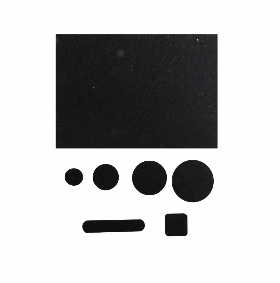 SURFACE GARD FELT PADS 19-109MM BLACK MULTISURFACE