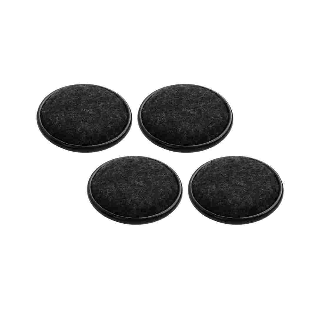 C/CUP RND 51 BRN CARPolyethylene Terephthalate BASE 4PCS