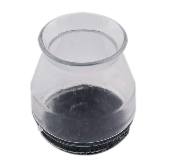 ONE SIZE FITS MOST SILICONE LEG TIPS WITH FELT 8 PC