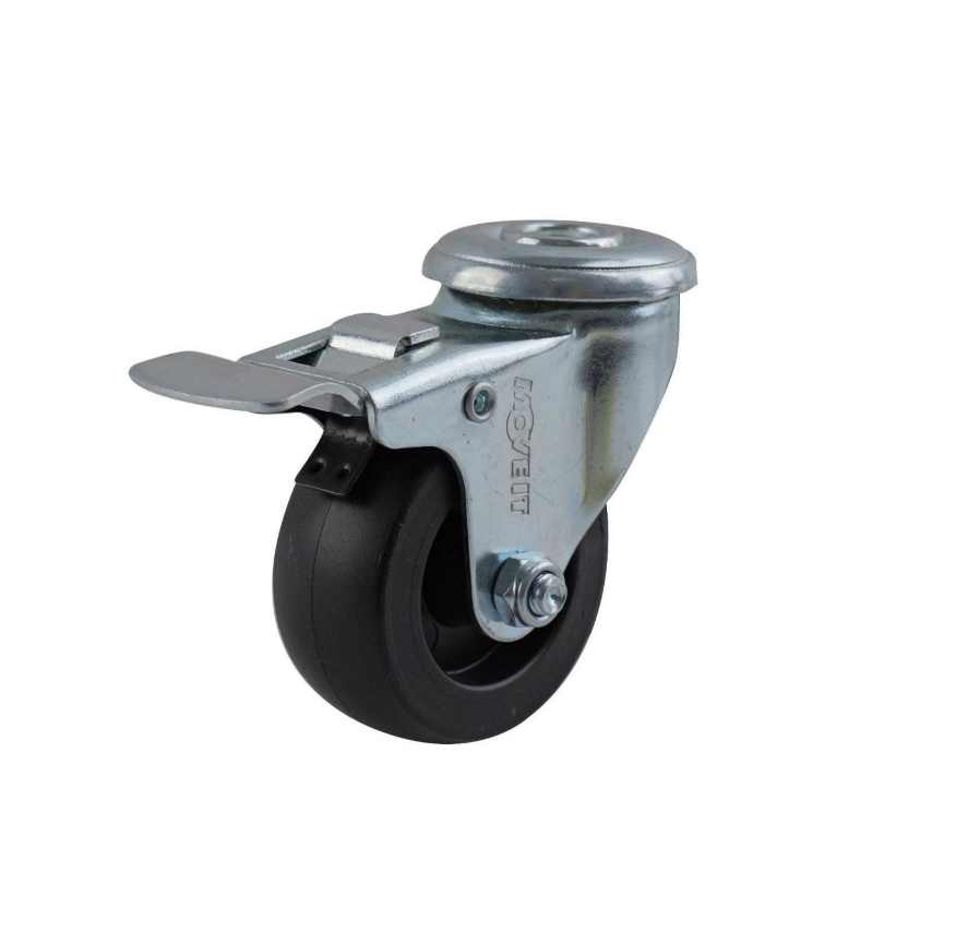 50MM BOLT HOLE SWIVEL BRAKE CASTOR