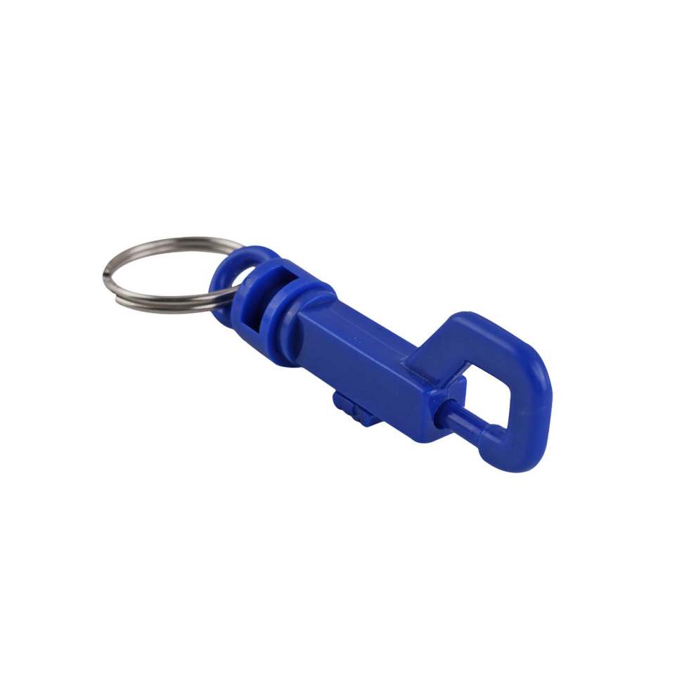 KEY RING SNAPHOOK PLASTIC 1PC