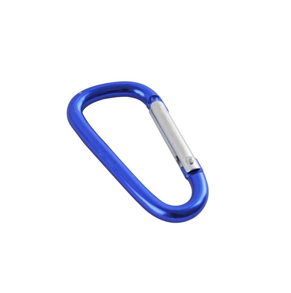 KEY RING 6MM D SHAPE METAL 1PC