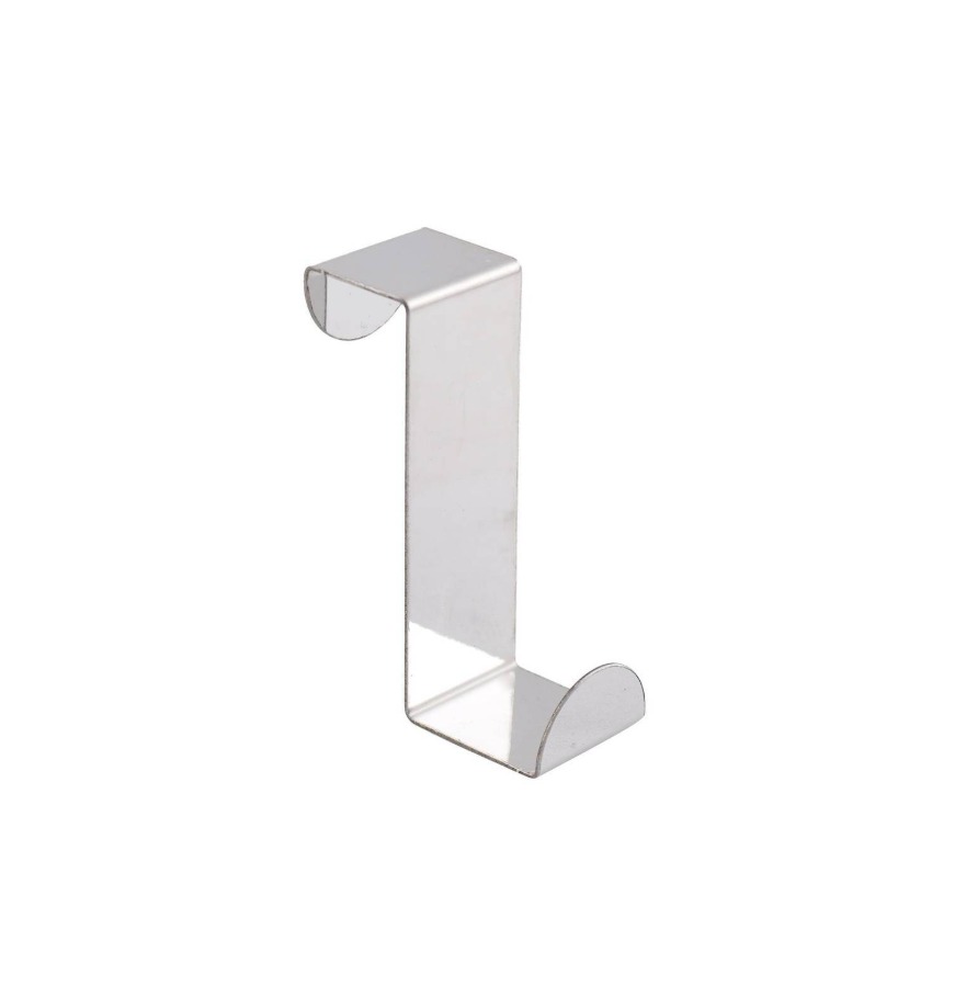 Essential Overdoor Single Chrome Eff Hook Pk 6