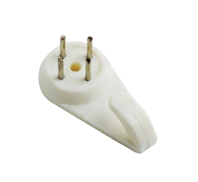 Hardwall Picture Hooks 30mm Medium White PK6