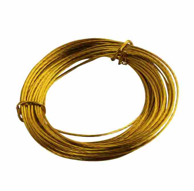 Picture Wire Brass 6m PK1