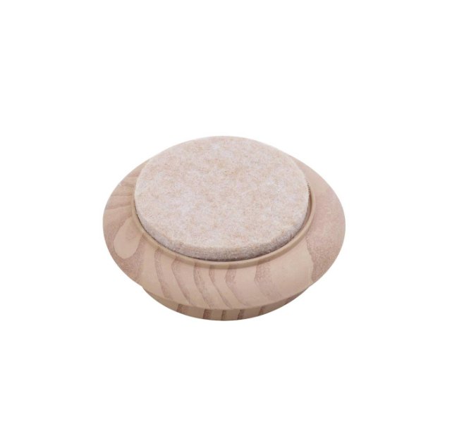 45mm WOOD GRAIN CASTOR CUP