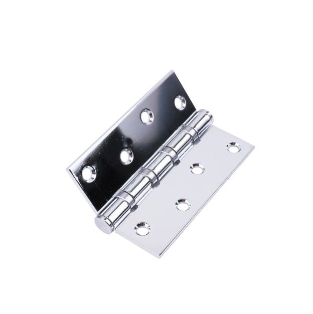 Butt Hinges 100mm Chrome PK2