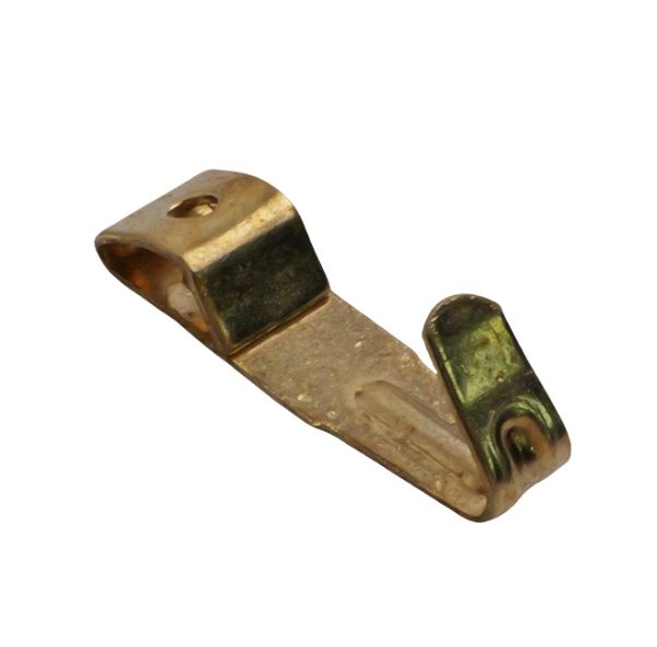 Picture Hook Medium Brass Plated PK4