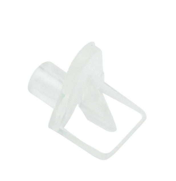 CLEAR SHELF SUPPORT 12PK