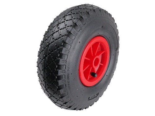 10 Pneumatic Wheels WITHOUT Roller Bearings PK2