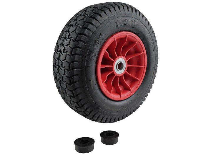 WHEEL PNEU 650X8 NYLON 1 BRG 1