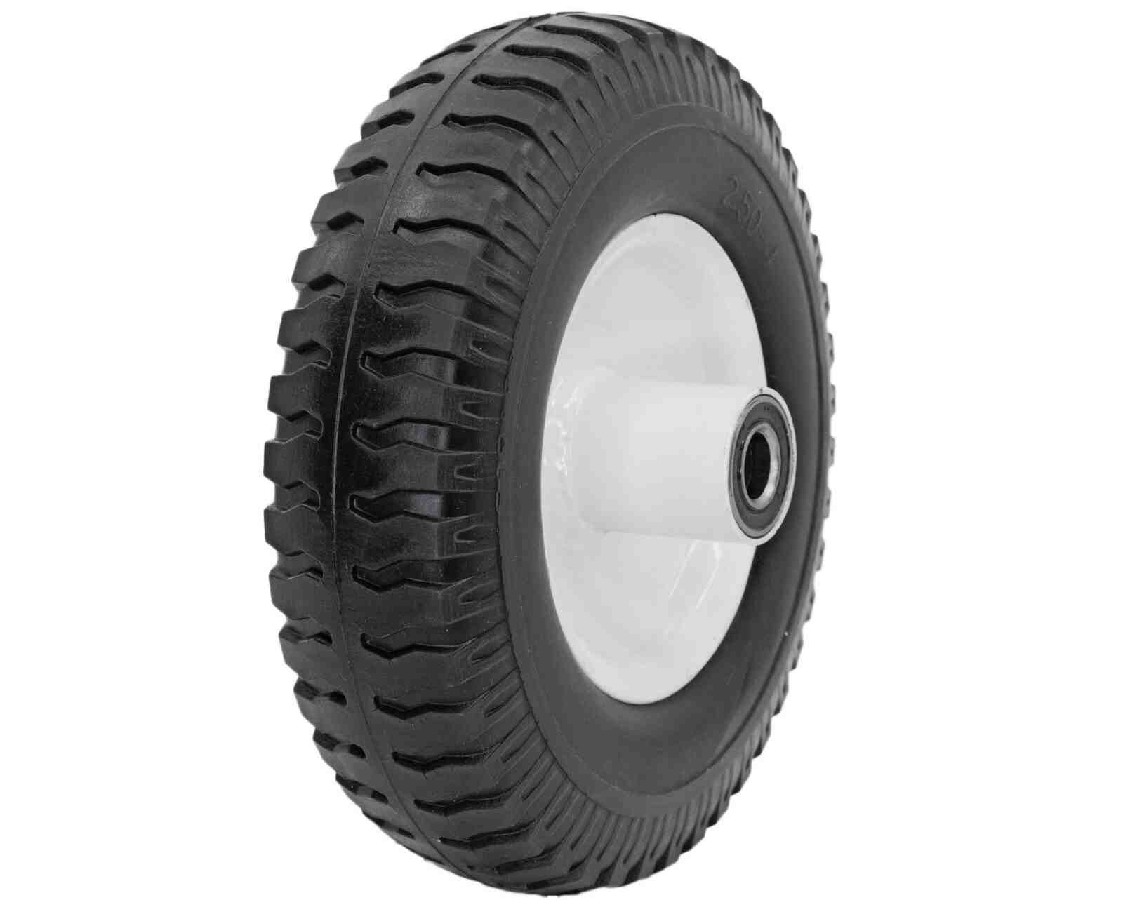 WHEEL FLATFREE 250X4 STEEL 5/8
