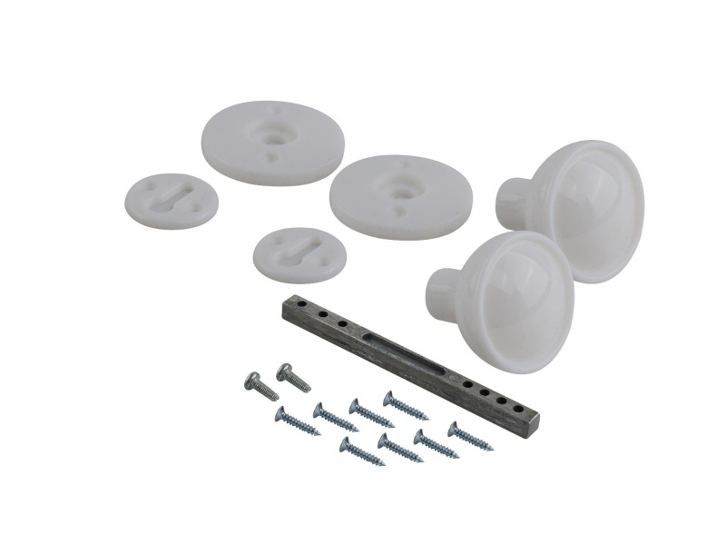 UNIVERSAL KNOB SET WHITE
