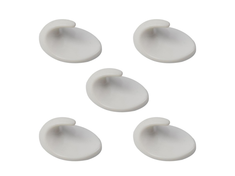 ADH OVAL HOOK SMALL WHT
