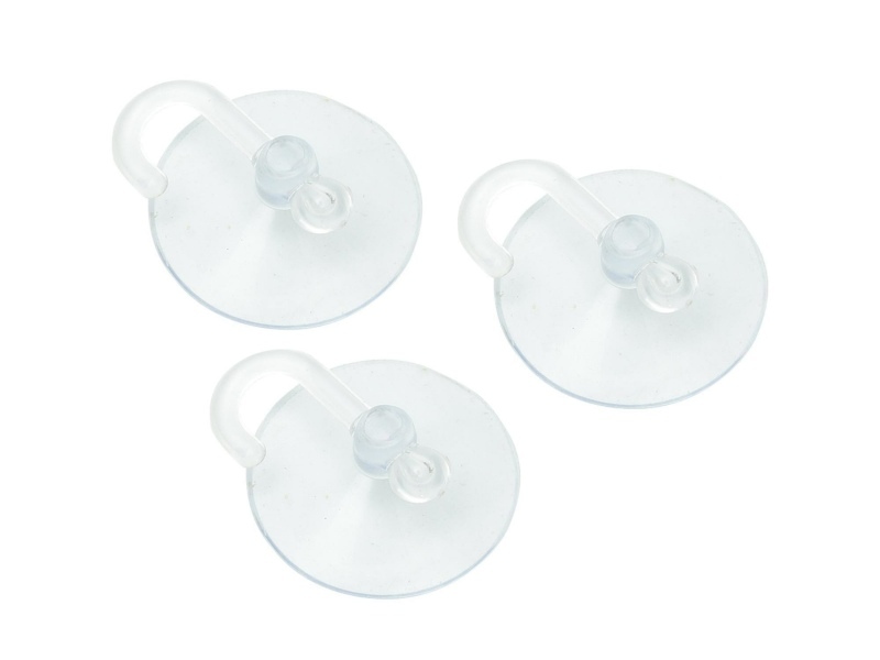SUCTION HOOK 40MM CLEAR