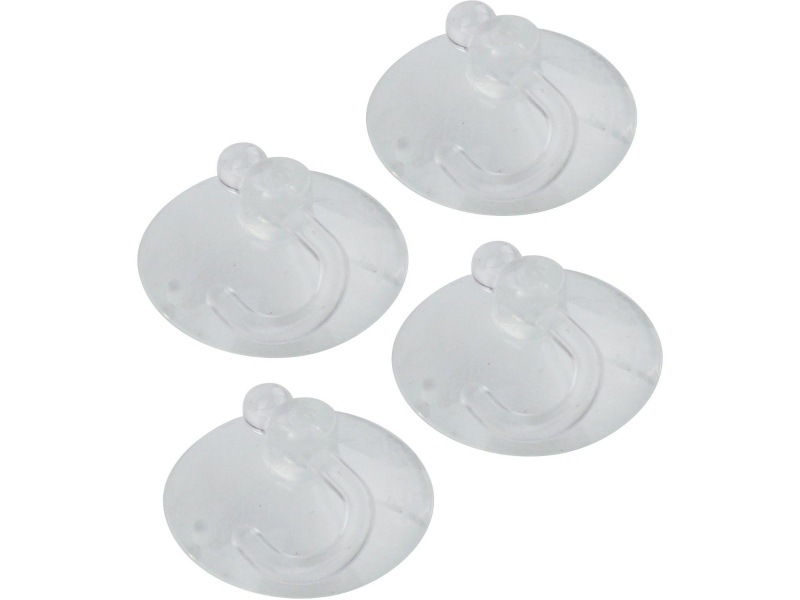 SUCTION HOOK CLEAR 30MM